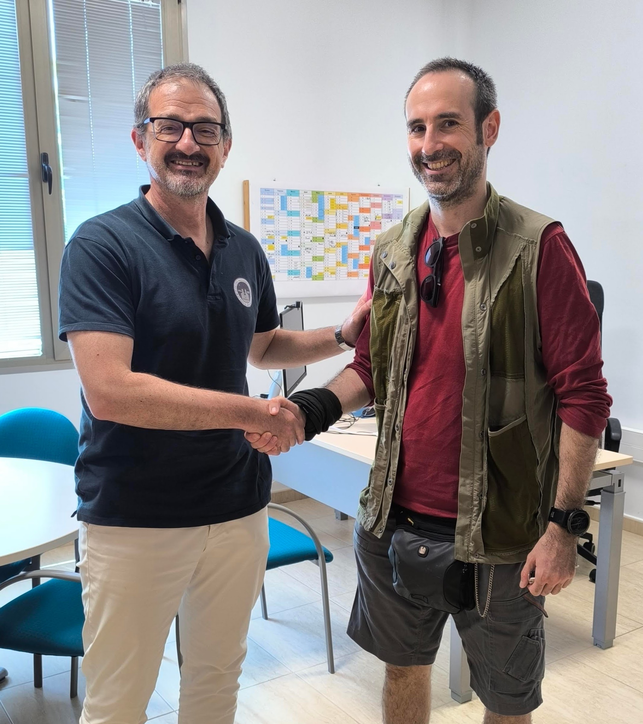 Adriano Ghedina, FGG director together with Paco